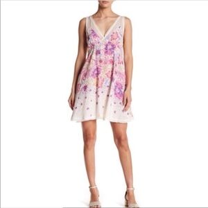 Free People Intimately Longwood Printed Slip Dress